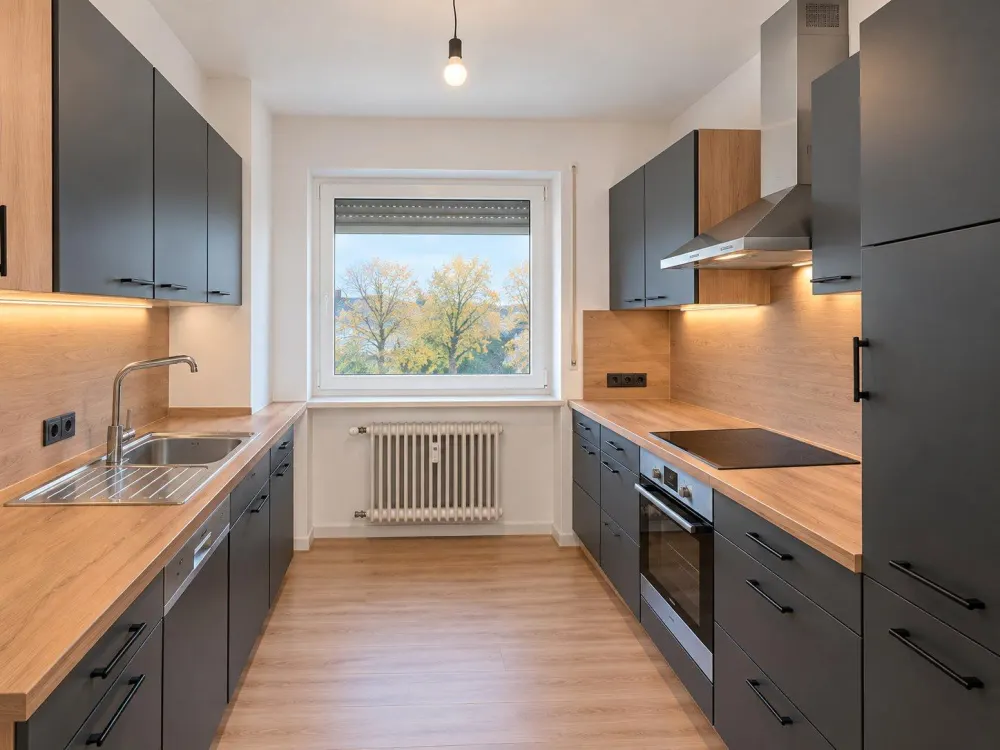 Erstbezug nach Renovierung, 3-Zimmer-Wohnung 78qm mit Balkon