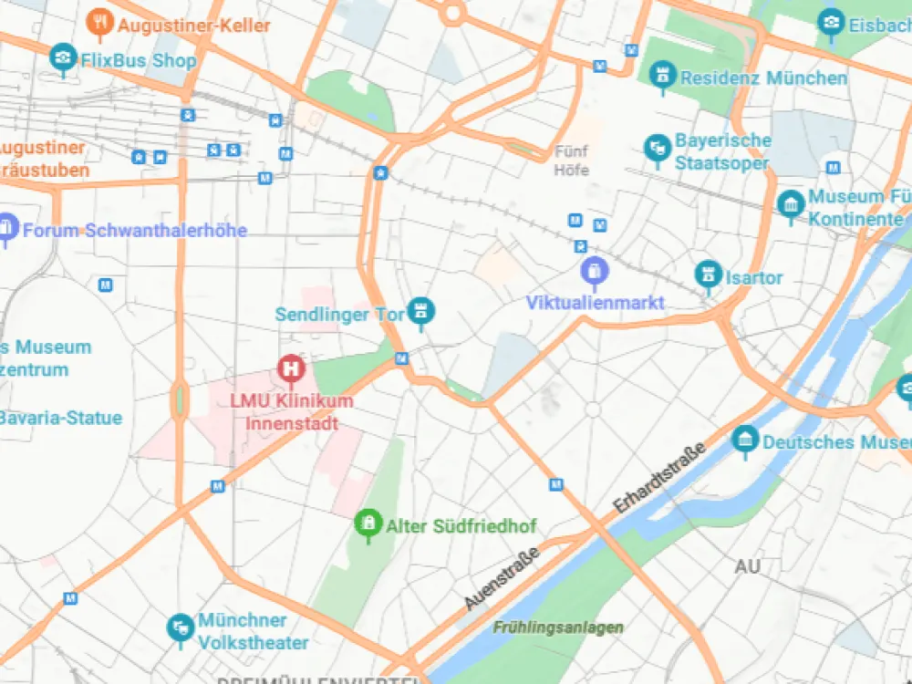 شقة مفروشة بأناقة بمساحة 102 متر مربع في Innenstadt Klinikviertel, هادئة وخضراء - جميع وسائل النقل العام عند الباب