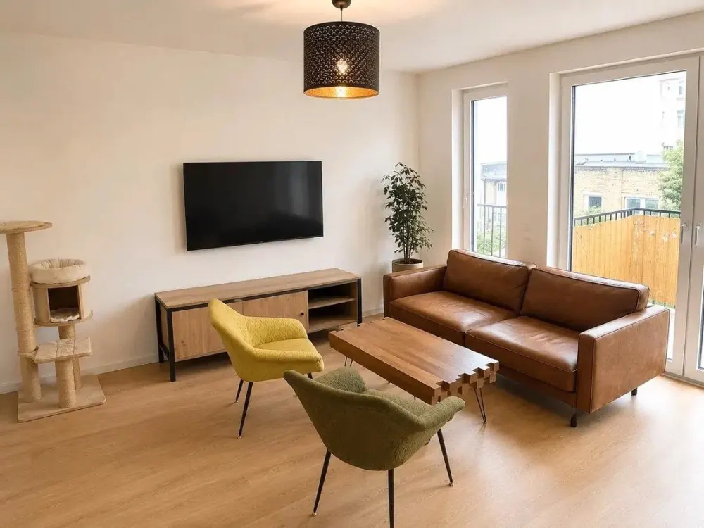 Moderne, neuwertige, energieeffiziente Etagenwohnung 2.OG