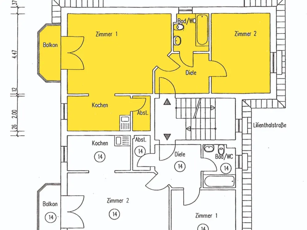 2-Raum Wohnung mit Balkon in Dresden-Leuben zu vermieten