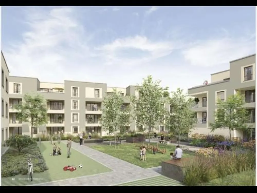 Erstbezug - Neubau in Maintal mit Dachterasse