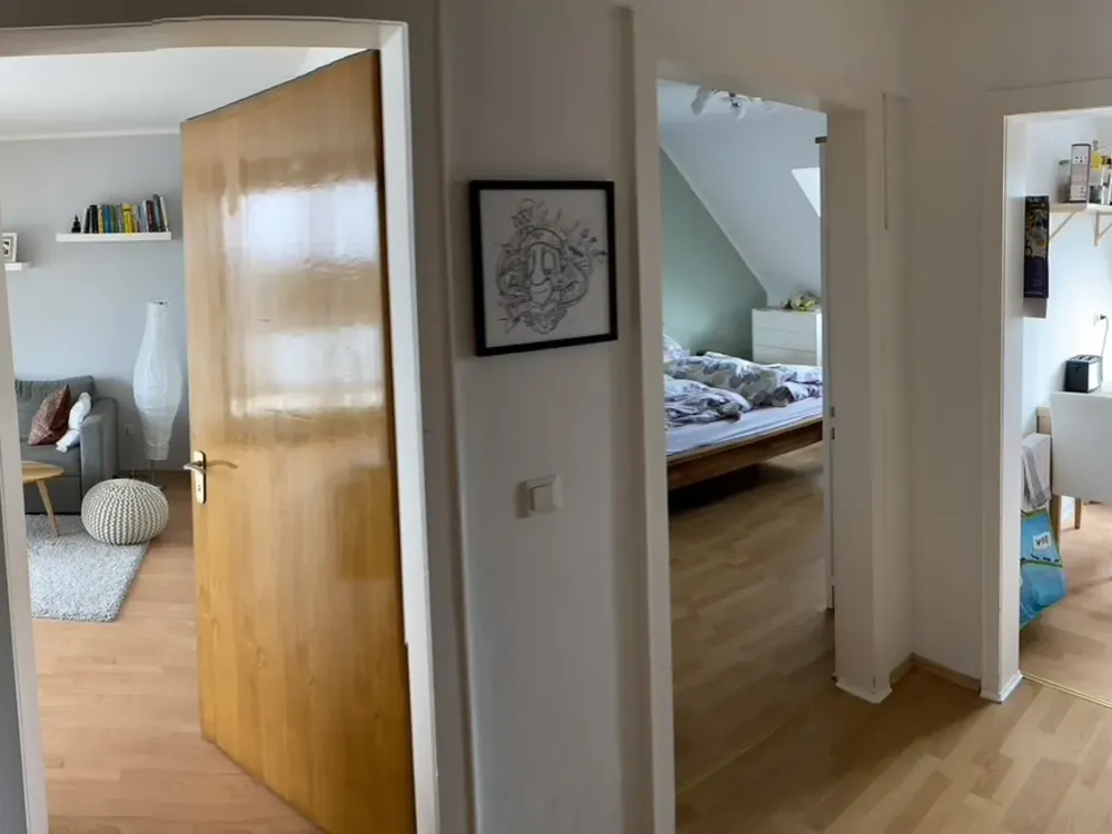 Gepflegte 2,5-Zimmer-Dachgeschosswohnung mit Balkon in Bochum - Weitmar-Mark