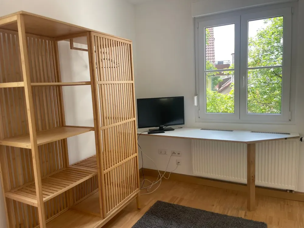 Helle 1-Zimmer-Wohnung in Stuttgart mitten in den Weinbergen
