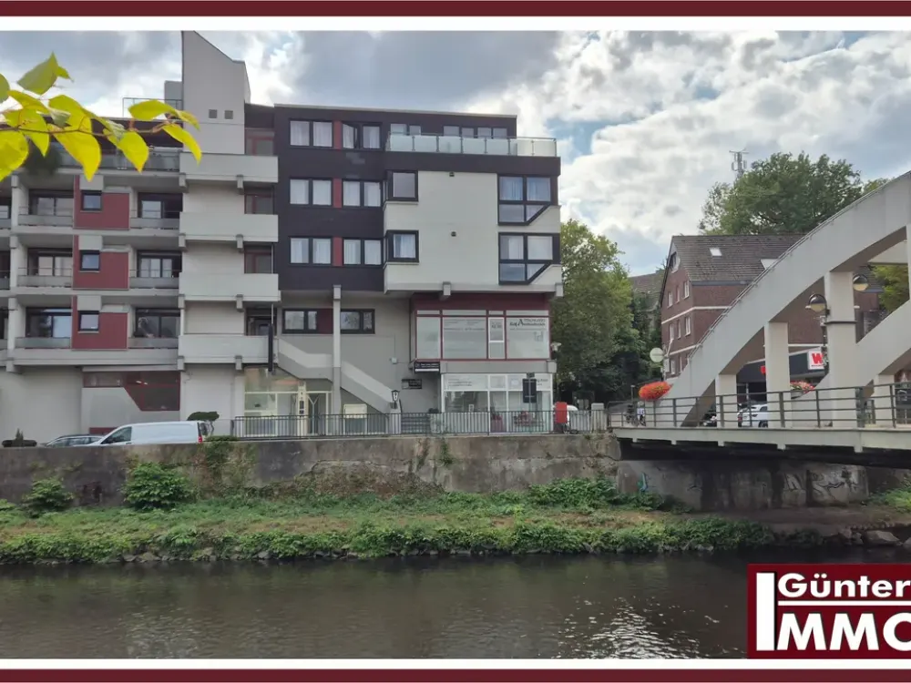 Mitten in Leichlingen mit Blick auf die Wupper!