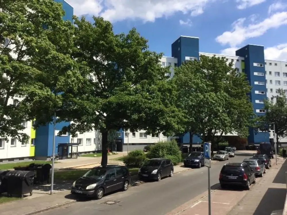 Gut geschnittene 3,5-Zimmer-Wohnung mit Balkon