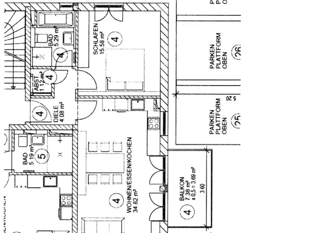 Großzügige helle 2-Zimmer-Wohnung in Trudering