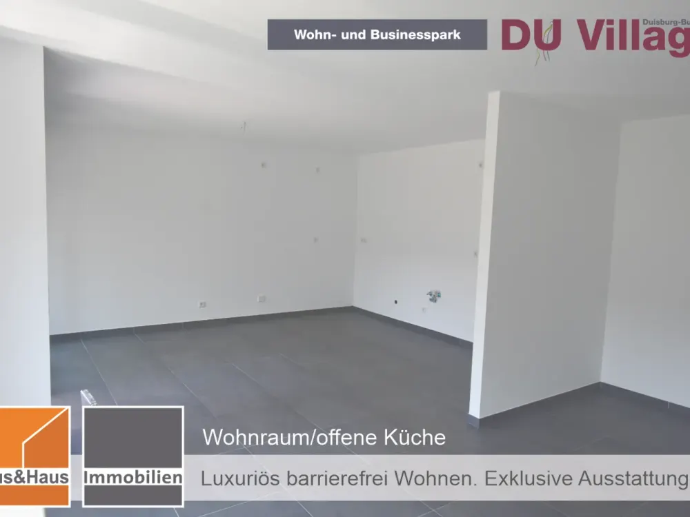#DUISBURG-BUCHHOLZ - barrierefreie EG Wohnung mit Garten, 2 Zimmer, gehobene Ausstattung