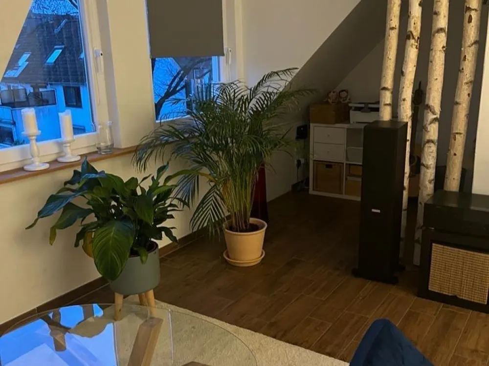 2-Zimmer-Dachgeschosswohnung mit großer Dachterasse&Gartennutzung