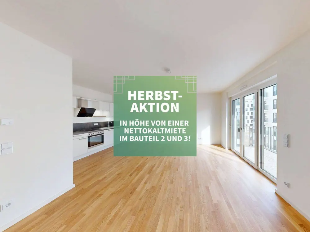 Erstklassiges Wohnen: Helle 2-Zimmer-Wohnung mit Einbauküche und Balkon
