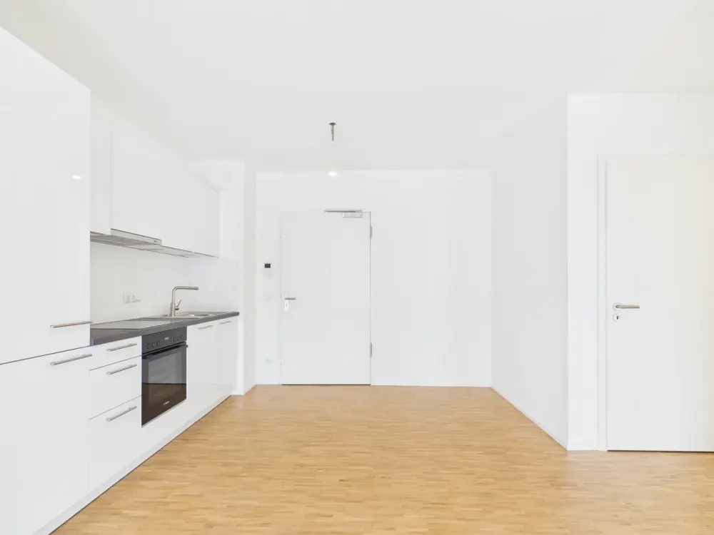 Ihr neues Zuhause: Helle 2-Zimmer-Wohnung mit Balkon oder Garten - ERSTBEZUG