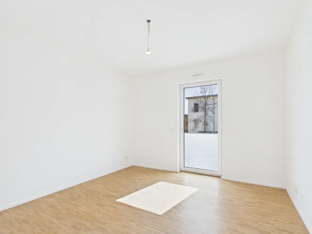 Ihr neues Zuhause: Helle 2-Zimmer-Wohnung mit Balkon oder Garten - ERSTBEZUG