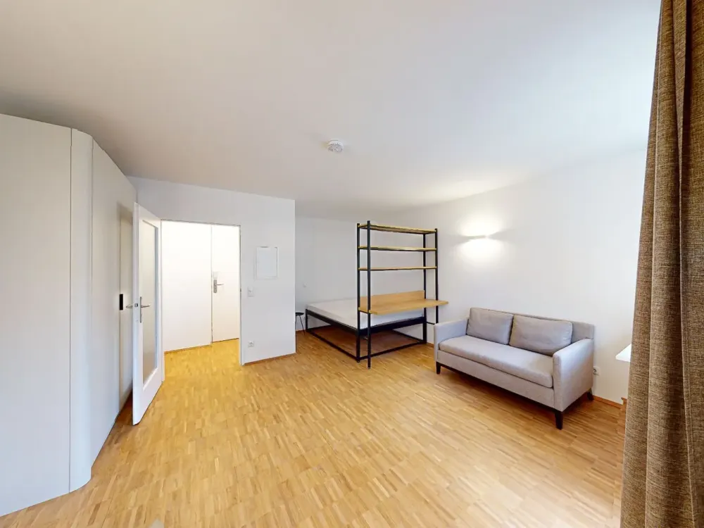 Ruhiger 1-Zimmer-Wohntraum mit Balkon und Einbauküche in Erlangen