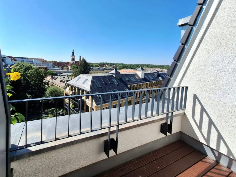 Moderne Etagenwohnung zur Miete mit Balkon in Leipzig Südvorstadt - Wentzel Dr.