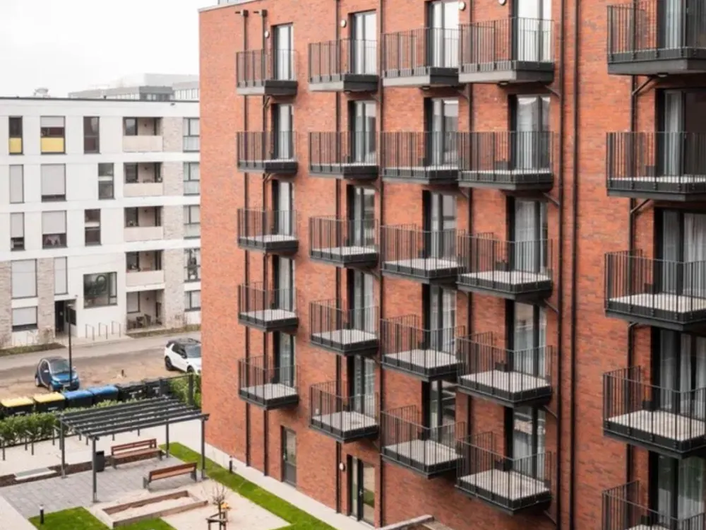 Modernes 1-Zimmer-Apartment mit Balkon | Concierge, Aufzug & EBK