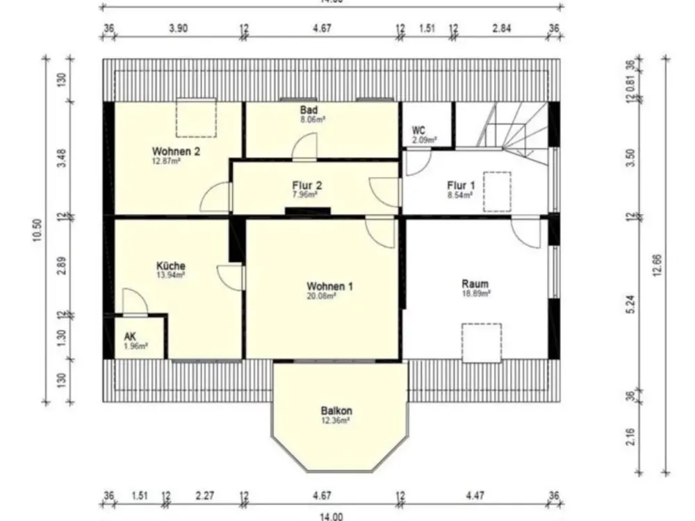 Lively Living in Köpenick: Bright 2-Room Apartment with Balcony