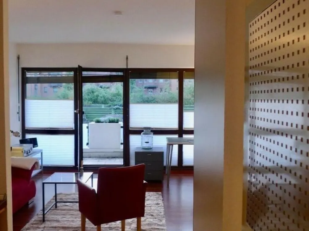 1 Zimmer Wohnung/ Apartment voll möbliert in Top Lage
