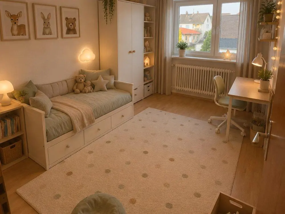 4-Zimmer-Wohnung mit Balkon, Einbauküche und Keller in Großkrotze