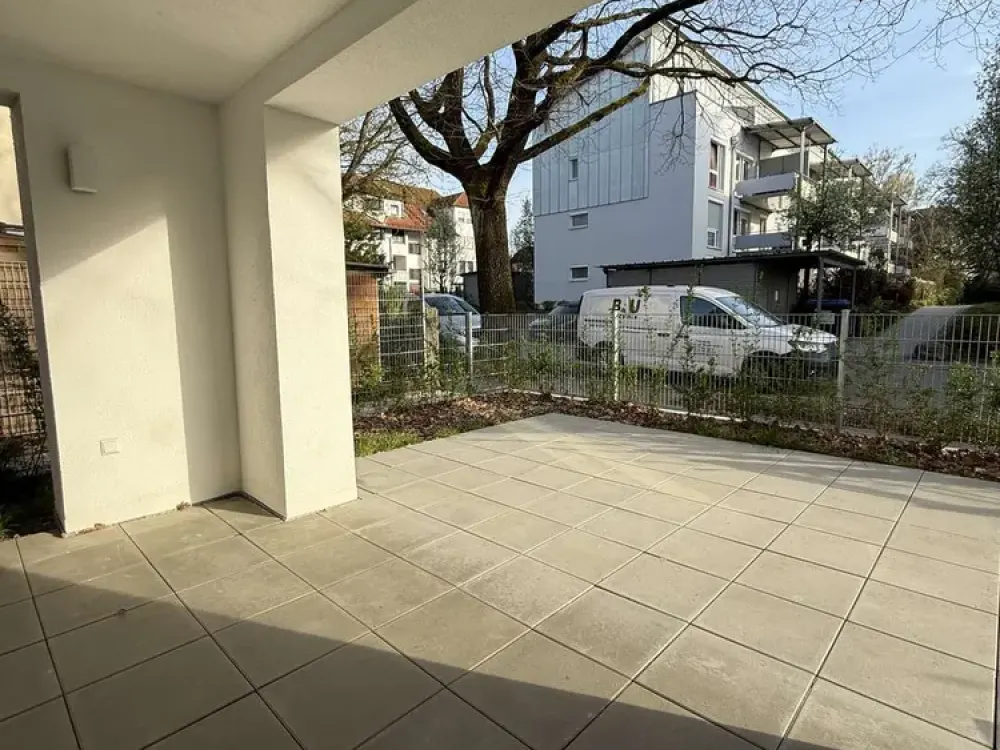 NEUBAU - 2 Zimmer Erdgeschoss Wohnung zu vermieten!