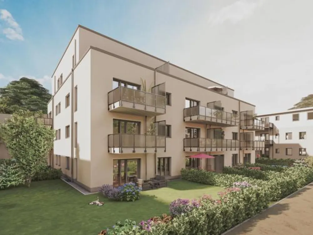bezugsfertiger Neubau - 2-Zimmer-Staffelgeschoss mit Dachterrasse, ebenerdig