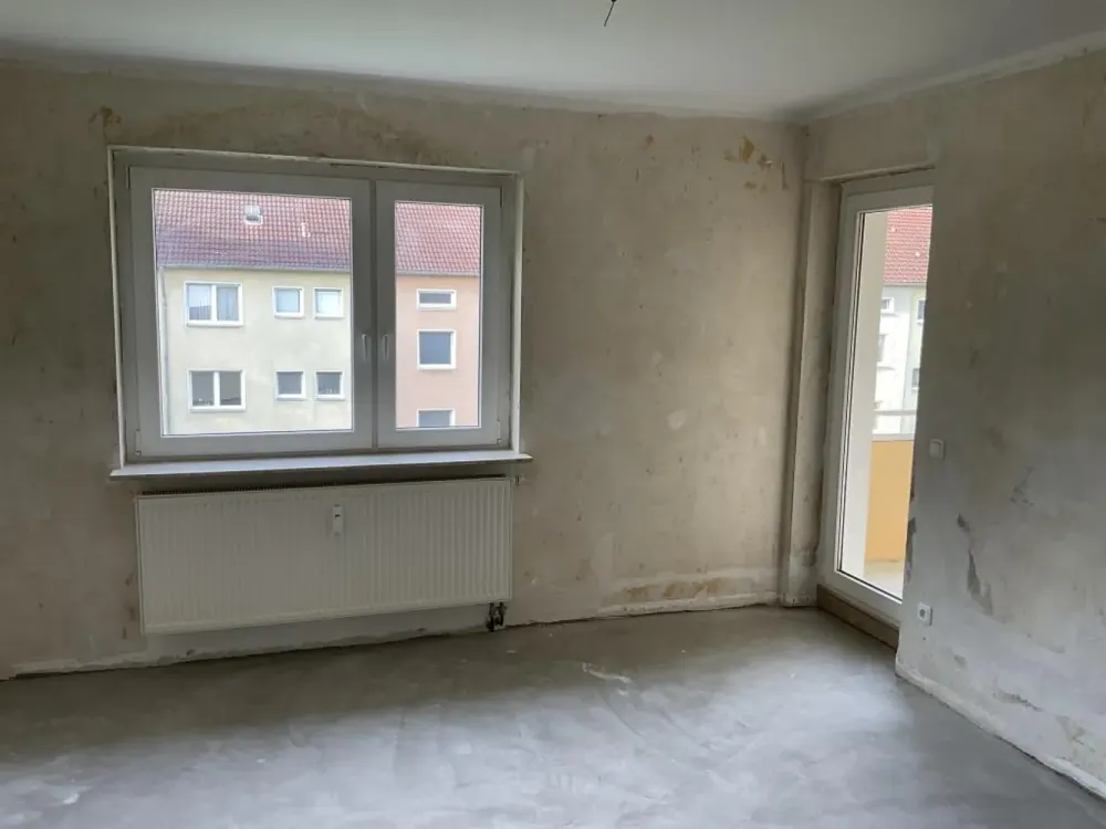 Bezugsfertige 3-Zimmer-Wohnung in Weddinghofen zu besichtigen, mit Tapeten und Laminatboden