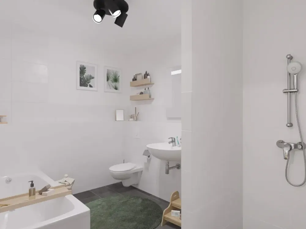 3-Zimmer Dachterassenwohnung, Neubau 2025