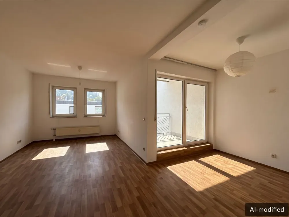 Charmante Zwei-Zimmer-Wohnung mit Balkon und Loggia!