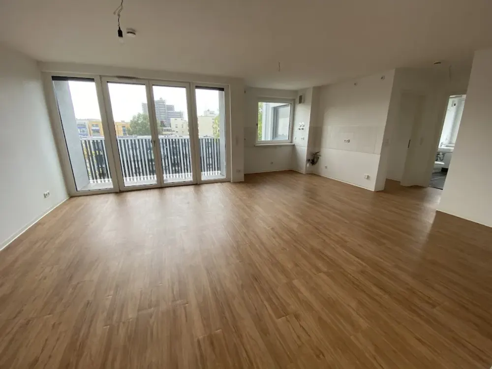 Helle moderne Wohnung mit Dusche