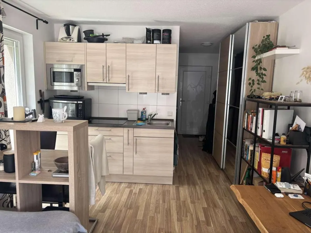 NUR FÜR STUDIERENDE: Modernes 1-Zimmer Apartment mit Terrasse