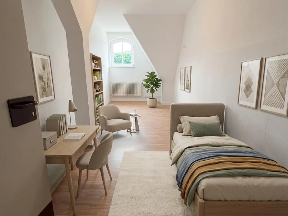 Lichtdurchflutete 4,5-Zimmer-Dachgeschosswohnung