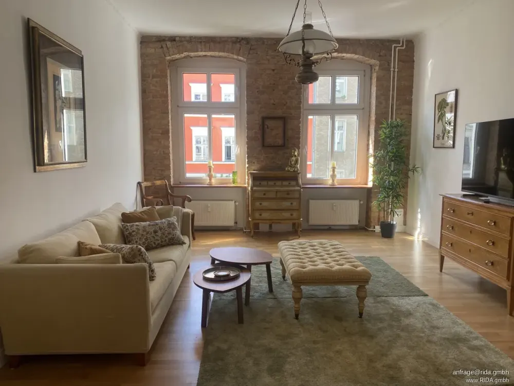Welc(H)ome® by RIDA LUXURY, Berlin-Mitte! All in plus! Sanierter Altbau + Balkon + Designerwohnung