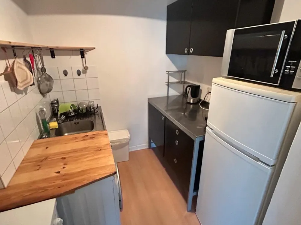 Möblierte 1-Zimmer-Wohnung mit großem Balkon zur Untermiete