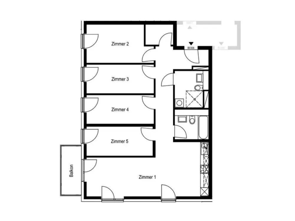 Wohnung in Lichtenberg mit WBS 180-220