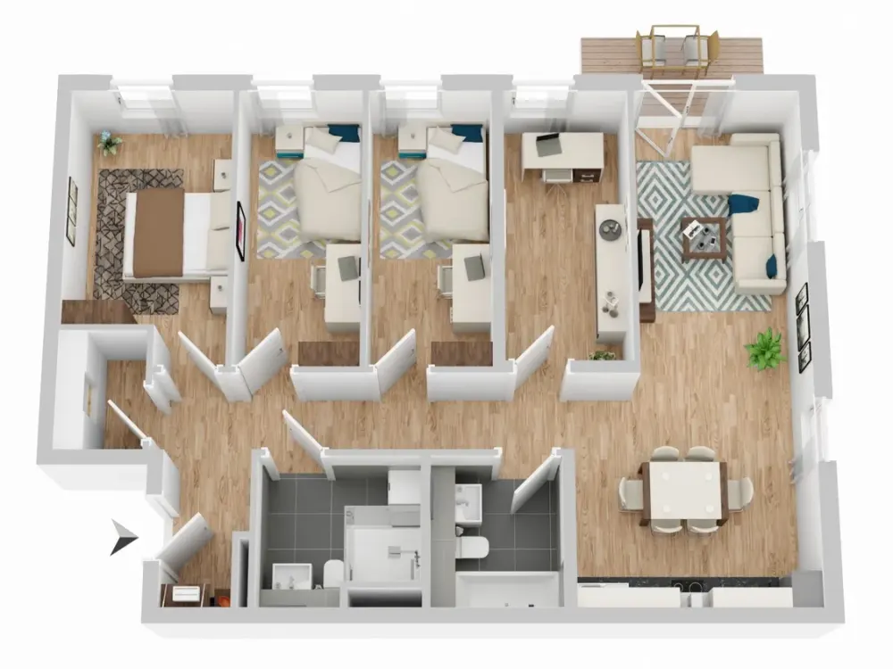 Wohnung in Lichtenberg mit WBS 180-220