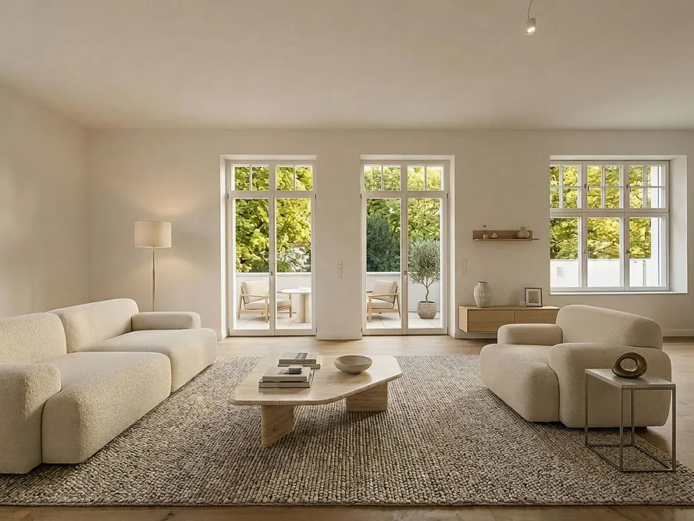 Exklusive Parklage, Luxuswohnung in Toplage