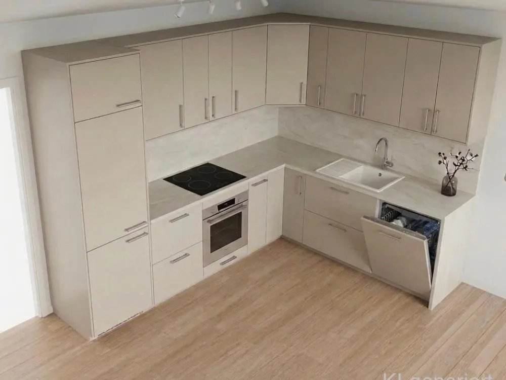 Weitblick inklusive - moderne 3-Zimmer-Wohnung mit Einbauküche und Balkon im Landwehr Quartier
