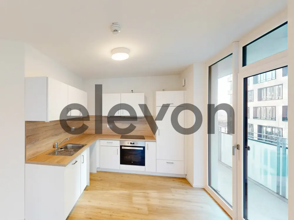 شقة أنيقة بغرفتين مع مطبخ مجهز حديث في elevon Hamburg City!