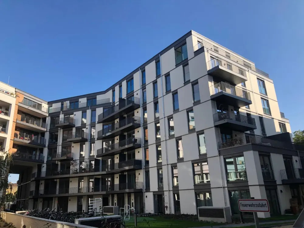 Gut geschnittenes 1-Zimmer-Apartment in modernem Neubau mitten in Friedrichshain