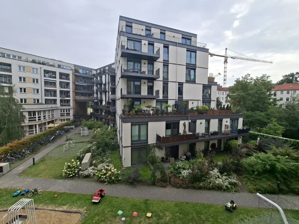 Gut geschnittenes 1-Zimmer-Apartment in modernem Neubau mitten in Friedrichshain