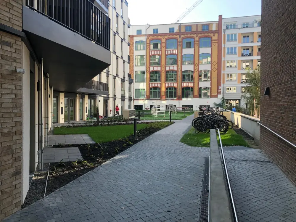 Gut geschnittenes 1-Zimmer-Apartment in modernem Neubau mitten in Friedrichshain