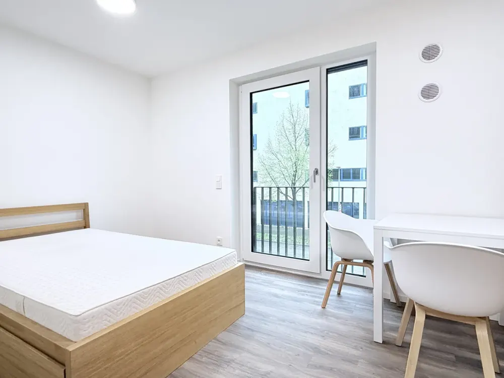 Vollmöbliertes und modernes 1-Zimmer-Appartment mit Balkon