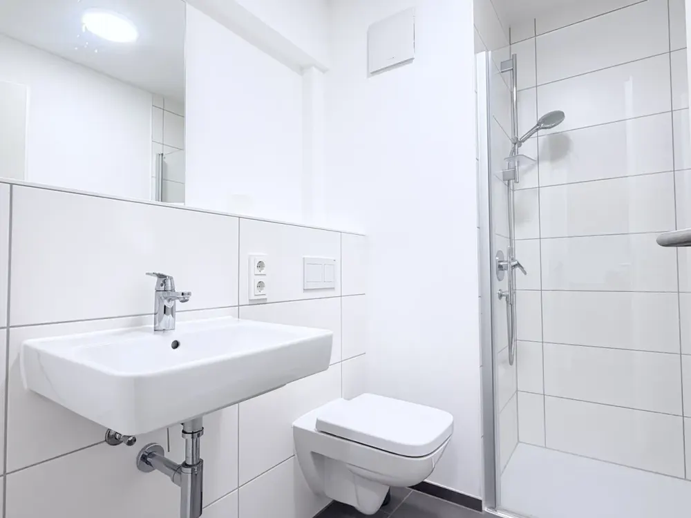 Vollmöbliertes und modernes 1-Zimmer-Appartment mit Balkon