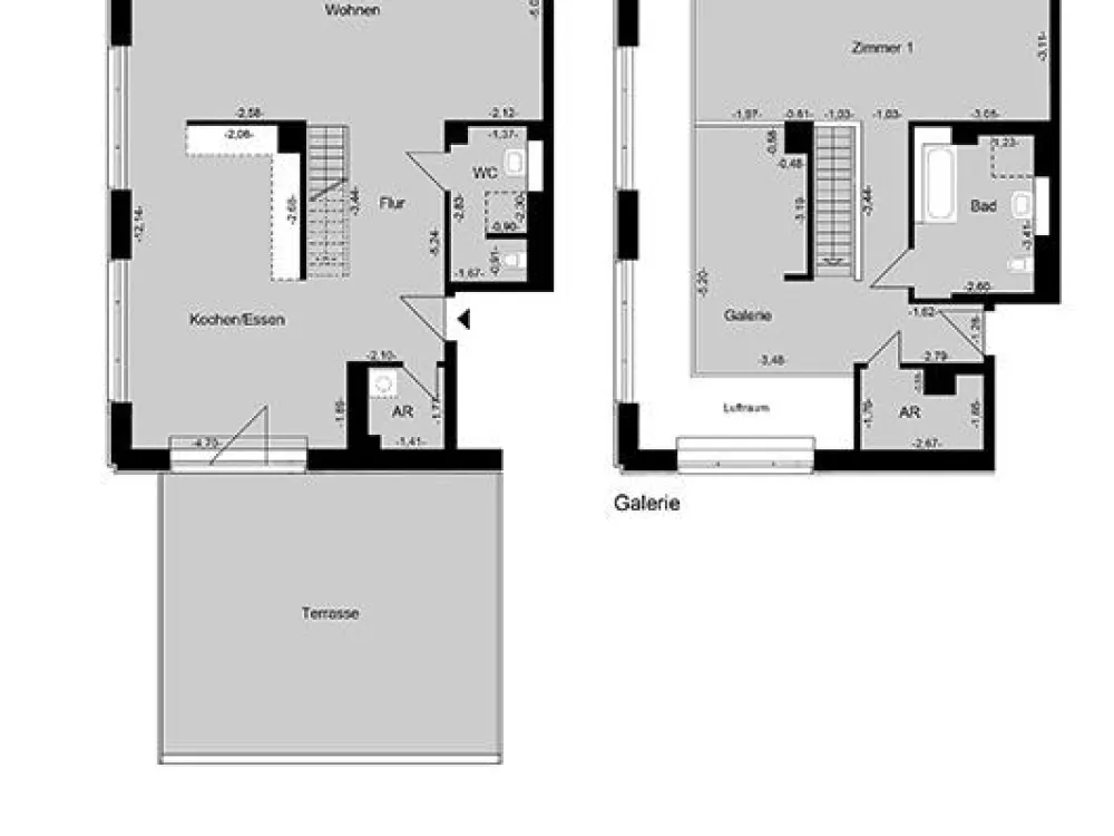 Hochwertige Galeriewohnung