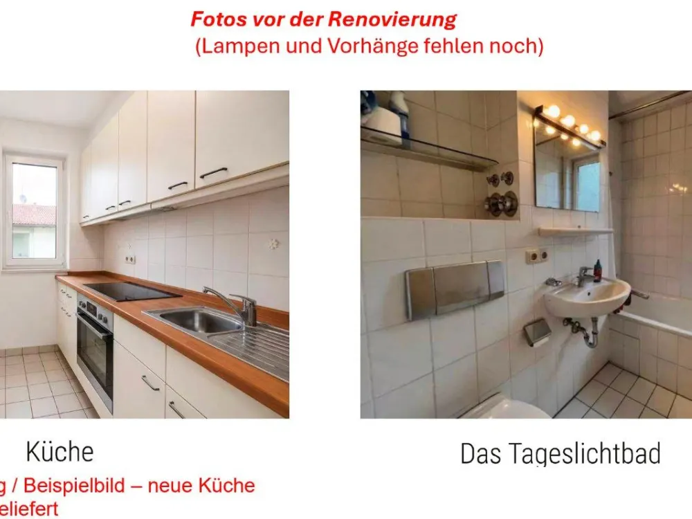 2-Zi.-Wohnung am Ostpark, neuer EBK (WA-Anschluss), 2 Stellplätze