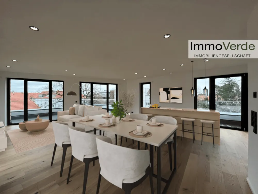 Kirchrode: Einzigartige Penthouse-Wohnung zur Miete mit 4 Zimmern und Dachterrasse