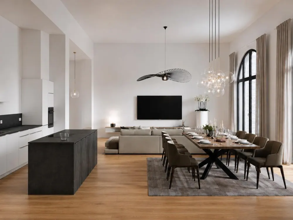 Loft-Charakter im historischen Arsenal I 3 Zimmer I 4m Decken