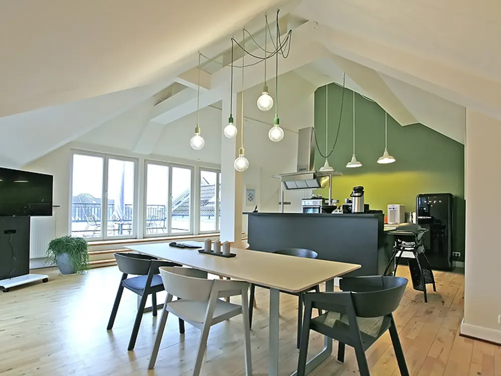 Den Sternen so nah - Wohnloft zum Wohnen und Arbeiten mit großer Dachterrasse - Loft 637