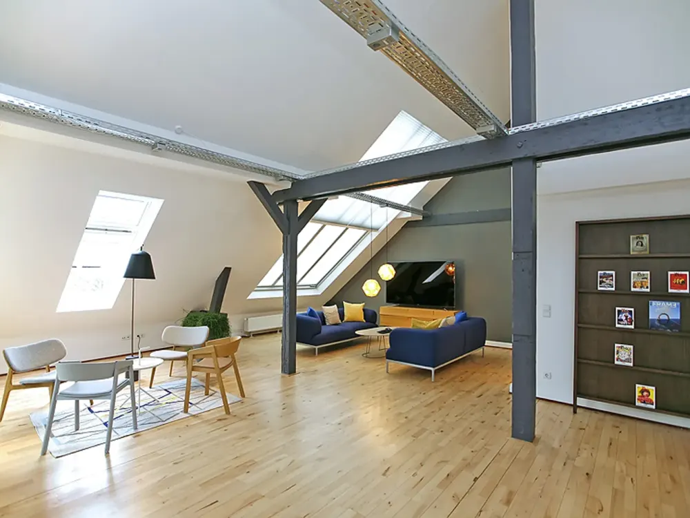 Den Sternen so nah - Wohnloft zum Wohnen und Arbeiten mit großer Dachterrasse - Loft 637