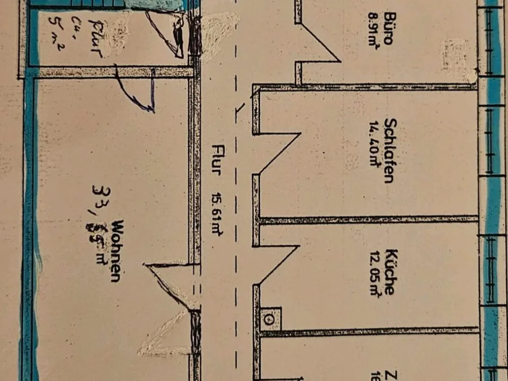 4 Zimmerwohnung im EG mit eigenem Garten